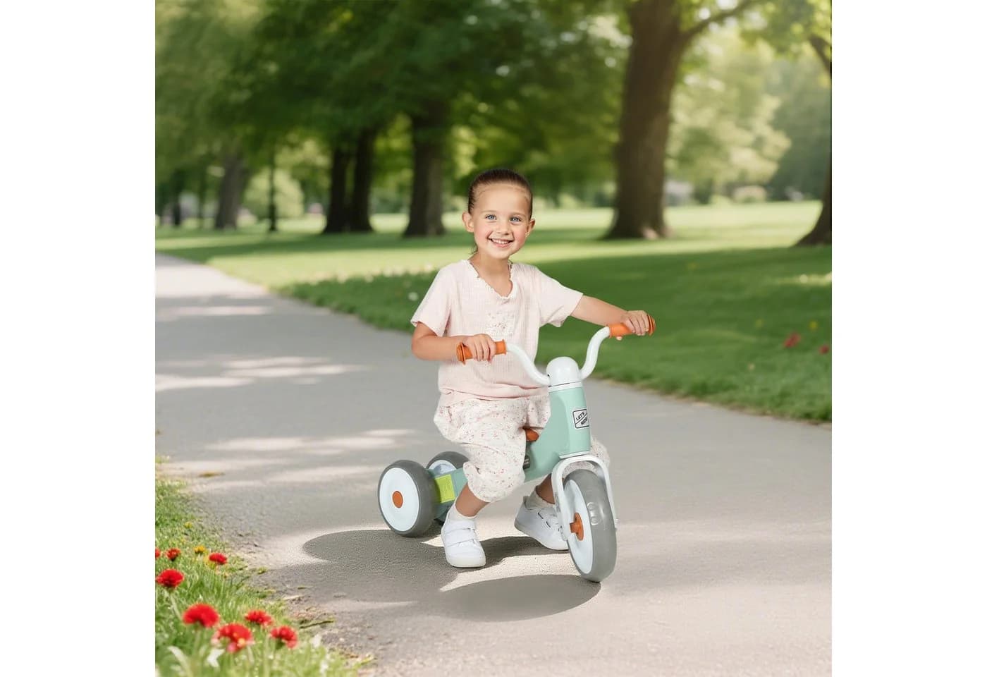 AIYAPLAY Laufrad für Kinder 12-36 Monate 21.5 Zoll mit 3 geräuscharmen Rädern - Bild 2