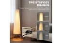 HOMCOM Stehlampe Dimmbar Stehleuchte mit Dreibein, Fußschalter, LED fest integriert, Warmweiß Bild 4