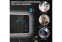 HOMCOM LED Badspiegel mit Bluetooth und Beleuchtung Silber Bild 5