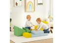AIYAPLAY Kletter- und Spielset 12 St. Schaumstoffbausteine Mehrfarbig Bild 1