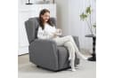 HOMCOM Relaxsessel Fernsehsessel mit Liegefunktion Dunkelgrau Bild 2