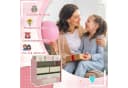 ZONEKIZ Kinderregal mit 6 herausnehmbaren Aufbewahrungsboxen aus Vliesstoff Bild 4