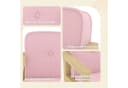 AIYAPLAY Kindersessel mit Holzrahmen, Cordoptik, Rosa Bild 5