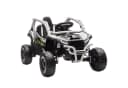 AIYAPLAY Elektro-Kinderauto UTV Grau Schwarz 2 Motoren Bild 1