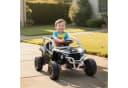 AIYAPLAY Elektro-Kinderauto UTV Grau Schwarz 2 Motoren Bild 2