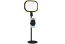 HOMCOM Tischleuchte dimmbare LED-Schreibtischlampe mit Telefonhalterung, 5 Farbmodi, Schwarz Bild 1