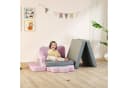 AIYAPLAY Schaumstoff Bausteine Set 12-tlg. Grau/Rosa Cordbezug Bild 2