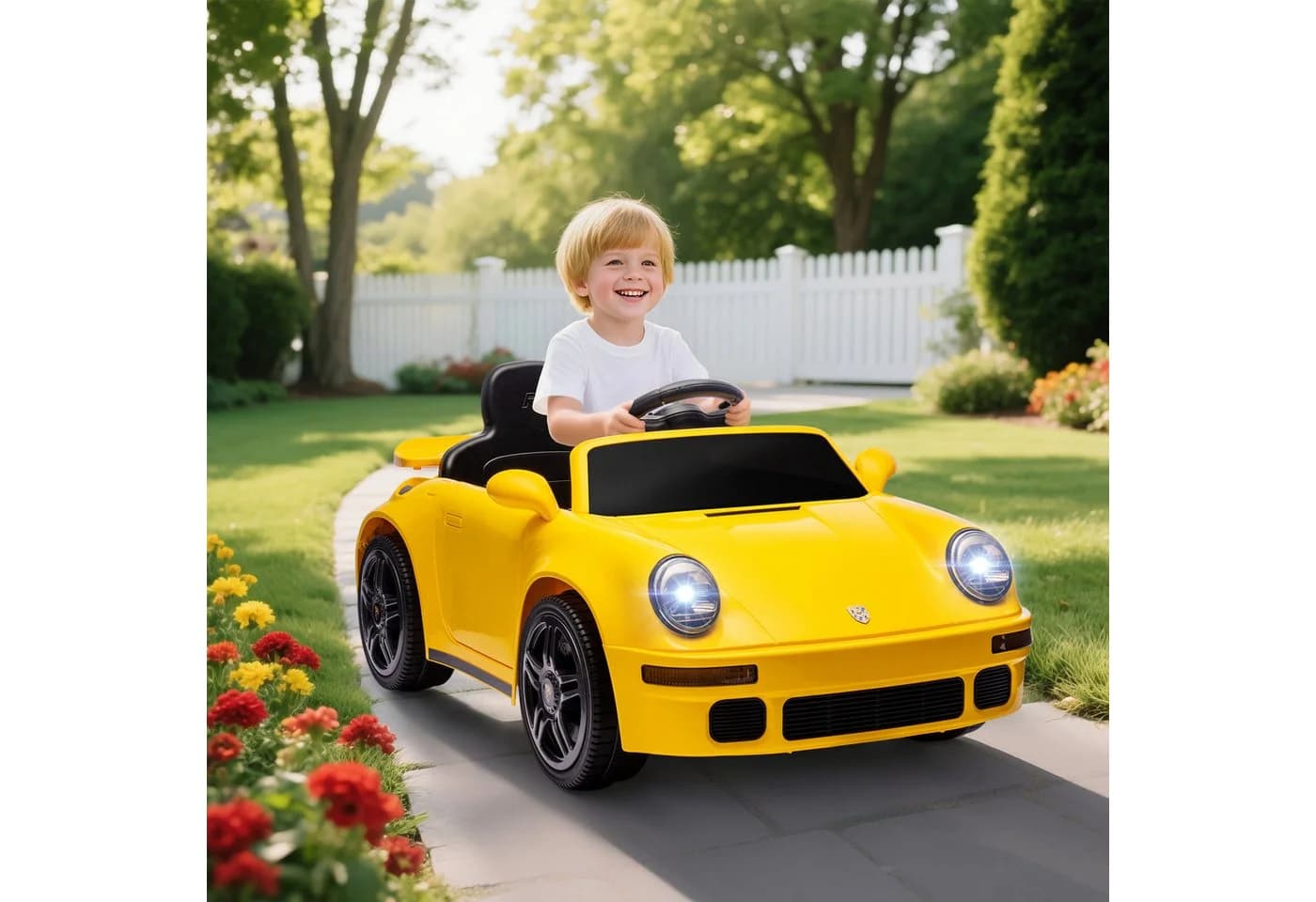 AIYAPLAY RUF CTR 2017-Yellowbird Kinder-Elektroauto Gelb - Bild 2