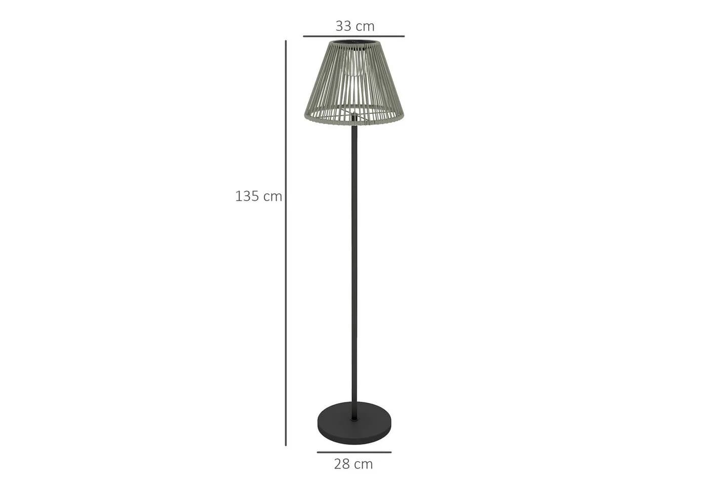 Outsunny LED Solarleuchte Boho-Stil IP44 - Bild 3