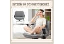 HOMCOM Bürostuhl Grau höhenverstellbar mit Kippfunktion Bild 4