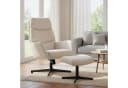 HOMCOM Relaxsessel mit hoher Rückenlehne, Leinenoptik, Beige Bild 2