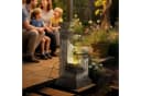 Outsunny Gartenbrunnen LED Beleuchtung Steinoptik Bild 2