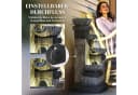 Outsunny Gartenbrunnen LED Beleuchtung Steinoptik Bild 5