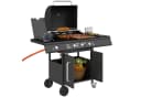 Outsunny Gasgrill 12,2 kW mit Seitenbrenner, Thermometer & Stauraum Bild 1