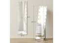 HOMCOM Standspiegel mit 21 Glühbirnen, 7 Lichtfarben, Touch-Schalter, Memory-Funktion Bild 3
