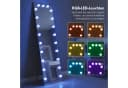 HOMCOM Standspiegel mit 21 Glühbirnen, 7 Lichtfarben, Touch-Schalter, Memory-Funktion Bild 4