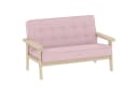 AIYAPLAY Kindersessel mit Holzrahmen Rosa Bild 1