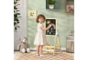 AIYAPLAY Kindertafel Höhenverstellbar Magnetische Standtafel mit Papierrolle Bild 2