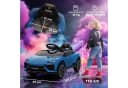 AIYAPLAY Elektro-Kinderauto 12V mit Fernsteuerung, 2 Motoren, Blau Bild 3
