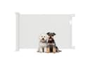 PawHut Einziehbares Hundegitter Weiß 0-136cm Bild 1