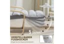 HOMCOM Relaxsessel Lounge-Sessel mit verstellbarer Fußstütze Hellgrau Bild 5