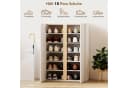 HOMCOM Schuhschrank Weiß Hochglanz Soft-Close 18 Paar Bild 4