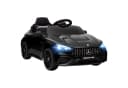 AIYAPLAY Elektro-Kinderauto Mercedes-Benz AMG GTR Schwarz/Weiß mit Fernbedienung Bild 2