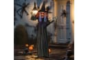 Outsunny Halloween Hexe 160 cm mit LED & Sound Bild 2
