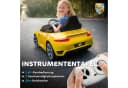 AIYAPLAY Elektro-Kinderauto 12V RUF GT Gelb Bild 5