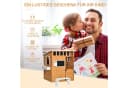 Outsunny Spielhaus Holz mit Fenster Briefkasten Blumentopfhalter Bild 5