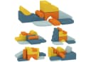 AIYAPPLAY Schaumstoff Spielbausteine Set 9-tlg. Bunt Bild 2