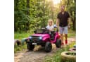 AIYAPLAY Elektro-Kinderauto Rosa mit Fernbedienung Bild 1