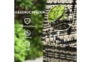 Outsunny Gartenbox 350L mit Deckel, Hebestangen, Tragegriffe, UV-beständig Bild 5