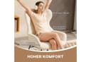 HOMCOM Ohrensessel Cremeweiß mit hoher Rückenlehne Bild 4