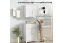 HOMCOM Medizinschrank 11 Fächer Weiß Bild 5