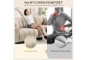 HOMCOM Ecksofa Beige mit 2 Kissen und wechselbarer Chaiselongue Bild 5