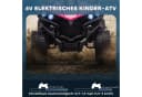 AIYAPLAY Elektro-Kinderquad 6V Rosa mit LED-Scheinwerfer Bild 4