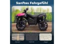 AIYAPLAY Elektro-Kinderquad 6V Rosa mit LED-Scheinwerfer Bild 5