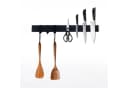 PROREGAL® Wand-Magnet Messerhalter Schwarz 40cm Bild 2