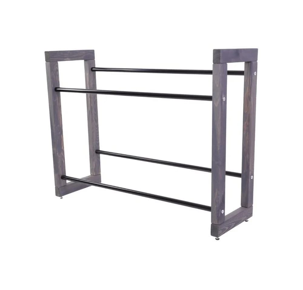 PROREGAL® Getränkekistenregal HARZ Massivholz Grau - Bild 3