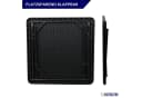 PROREGAL® Gartentisch Balkontisch Klappbar 86x86cm 4 Personen Schwarz Bild 3