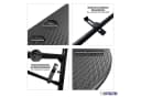 PROREGAL® Balkonhängetisch Klappbar 60x40cm Rattan Optik Schwarz Metall Kunststoff Bild 4
