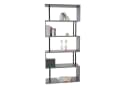 PROREGAL® Bücherregal Standregal grau Metall 3D-Struktur Bild 1