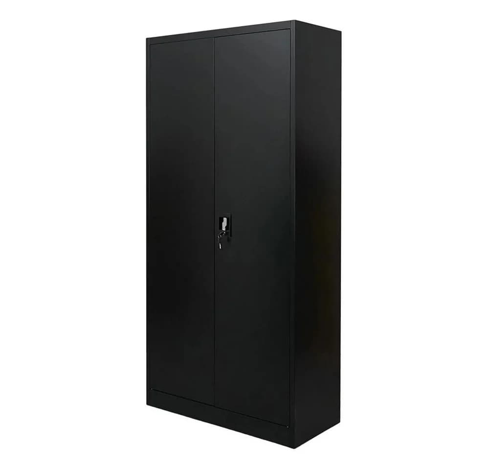 PROREGAL Mehrzweckschrank ELEPHANT Schwarz Flügeltürenschrank Stahl - Bild 4