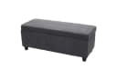 PROREGAL® Sitztruhe Aufbewahrungs-Truhe Grau Bild 2