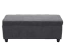 PROREGAL® Sitztruhe Aufbewahrungs-Truhe Grau Bild 4