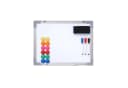 PROREGAL® Magnettafel Whiteboard mit praktischem Stifthalter Bild 1