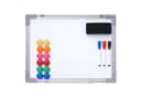 PROREGAL® Magnettafel Whiteboard mit praktischem Stifthalter Bild 2
