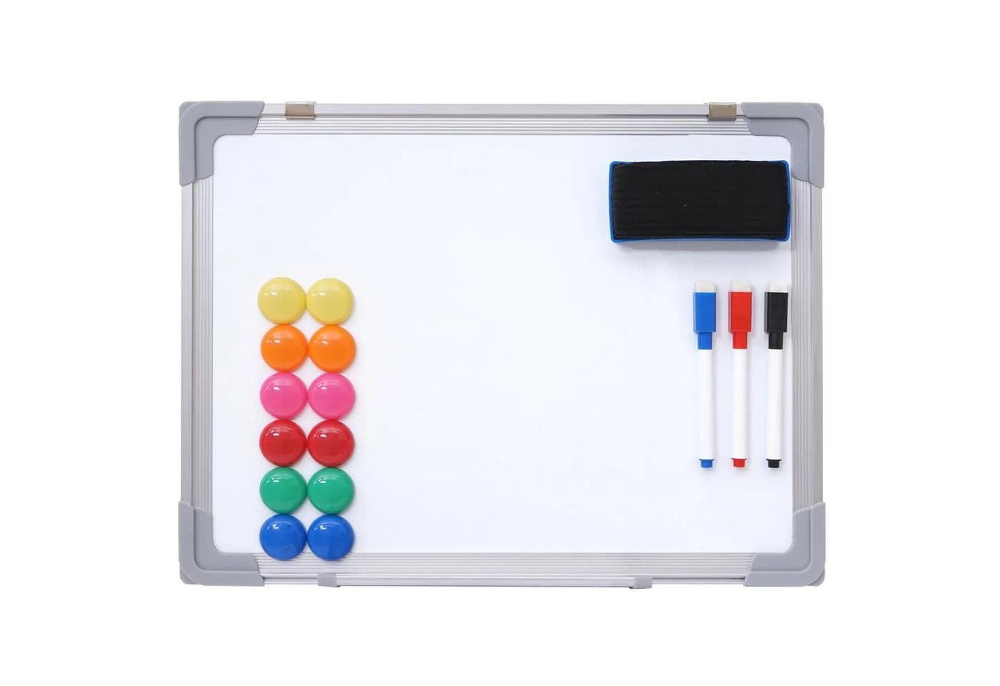 PROREGAL® Magnettafel Whiteboard mit praktischem Stifthalter - Bild 2