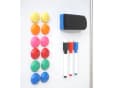 PROREGAL® Magnettafel Whiteboard mit praktischem Stifthalter Bild 3